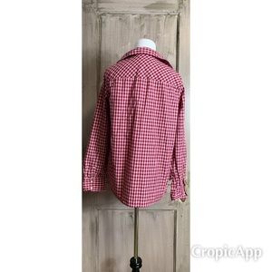 J. Crew Tops - JCrew Pink Check Button Down J. Crew Tops - JCrew Pink Check Button Down